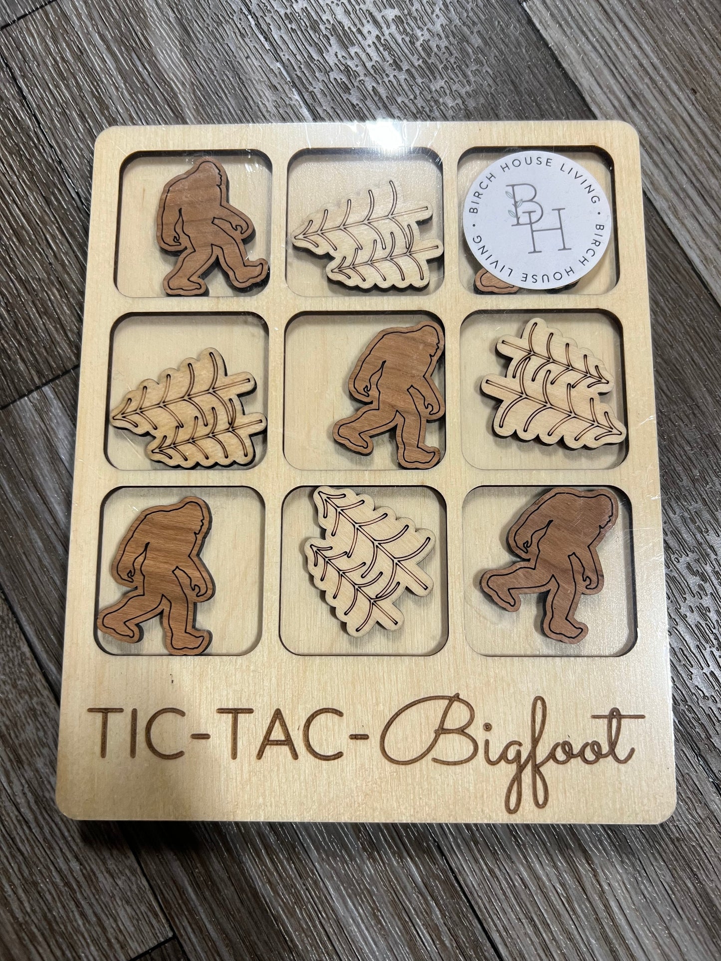 Tic-Tac-Toe Handmade Board Game