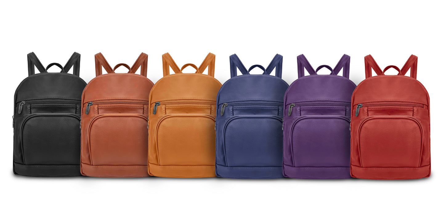 Super Soft Genuine Leather Backpack - 5 Colors