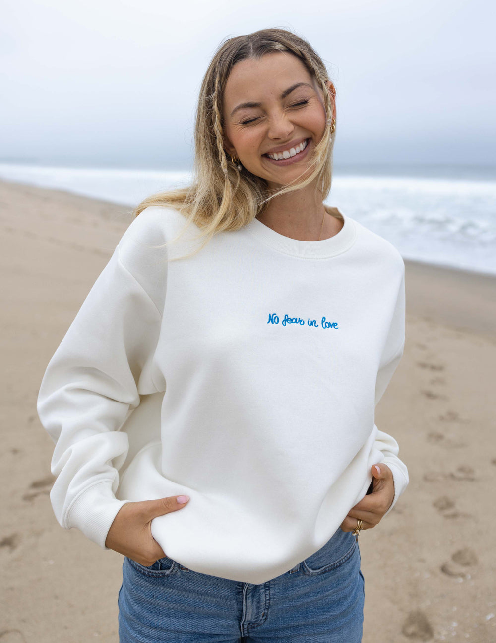 No Fear in Love Unisex Crewneck