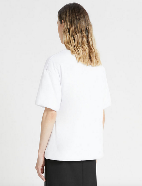 Sportmax Re Padded white T-shirt