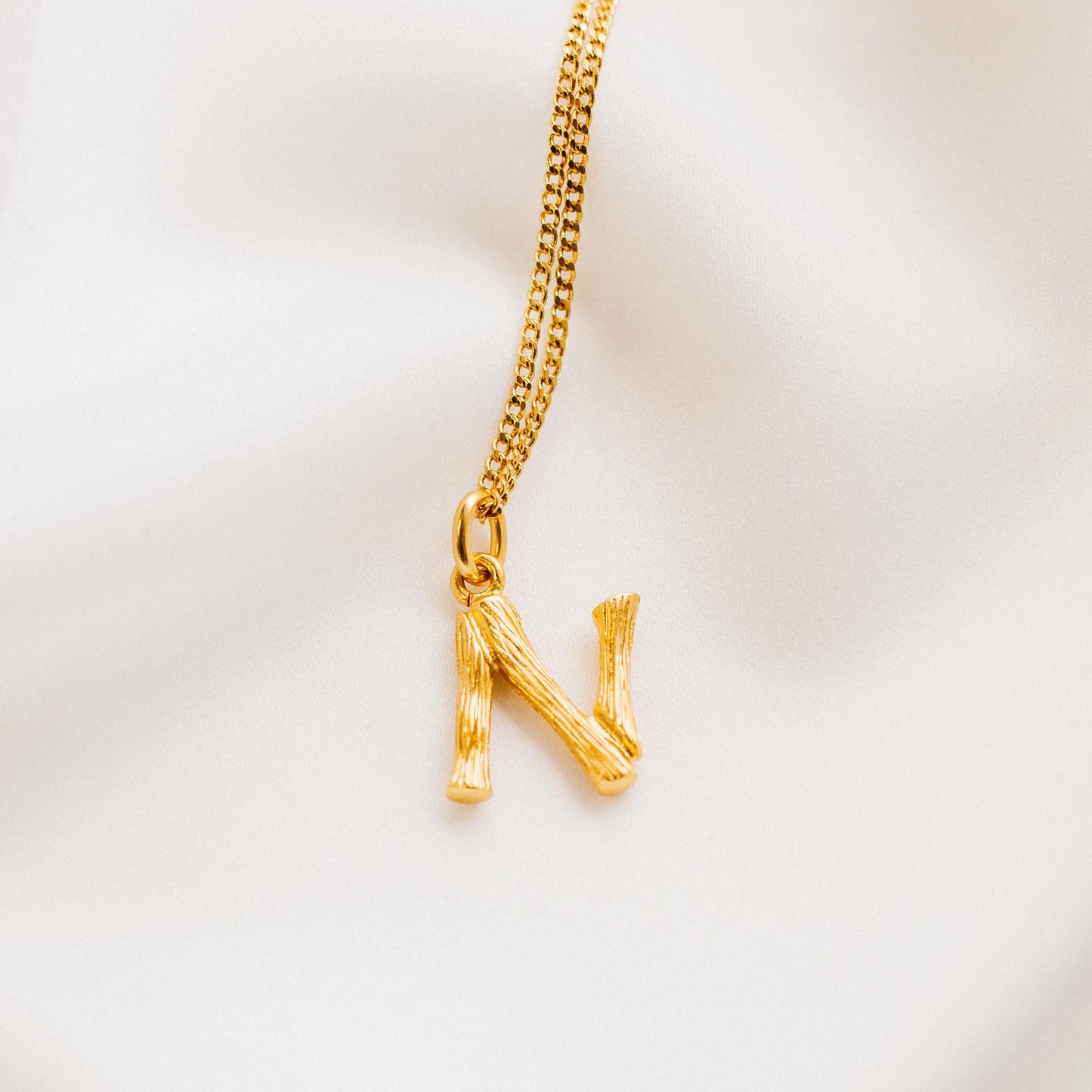 Vintage Mini Alphabet Necklace