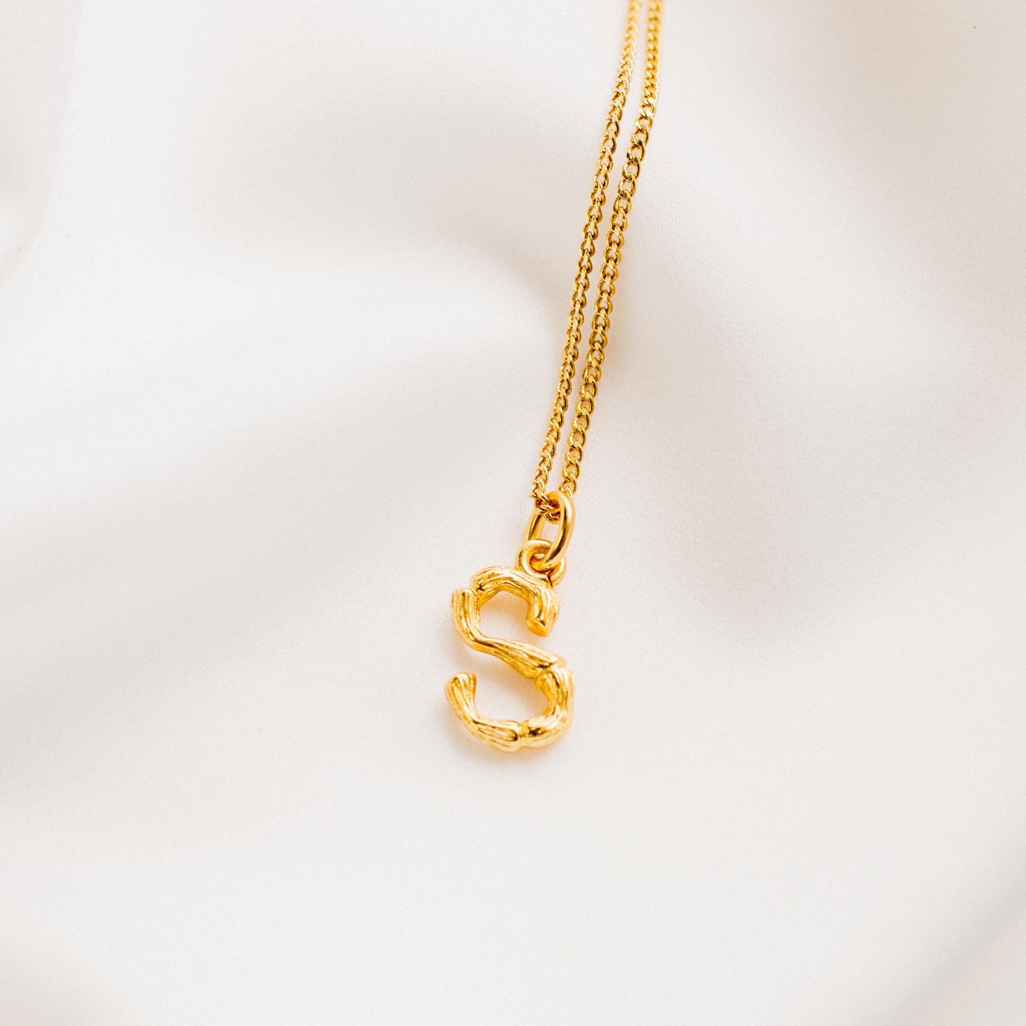 Vintage Mini Alphabet Necklace