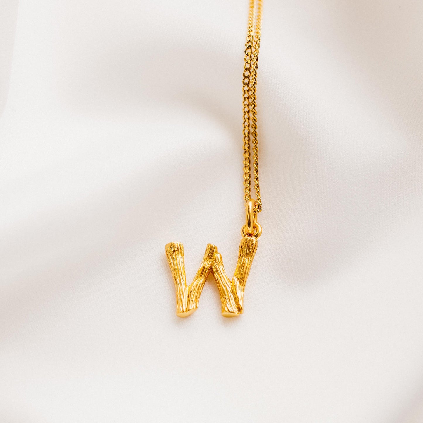 Vintage Mini Alphabet Necklace