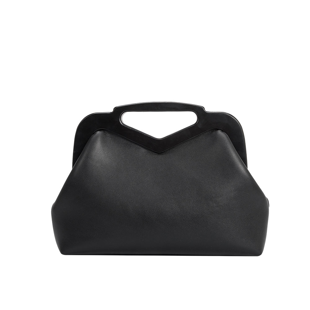 Angie Black Small Crossbody Bag