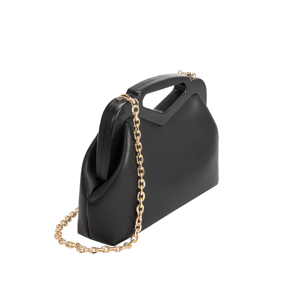 Angie Black Small Crossbody Bag