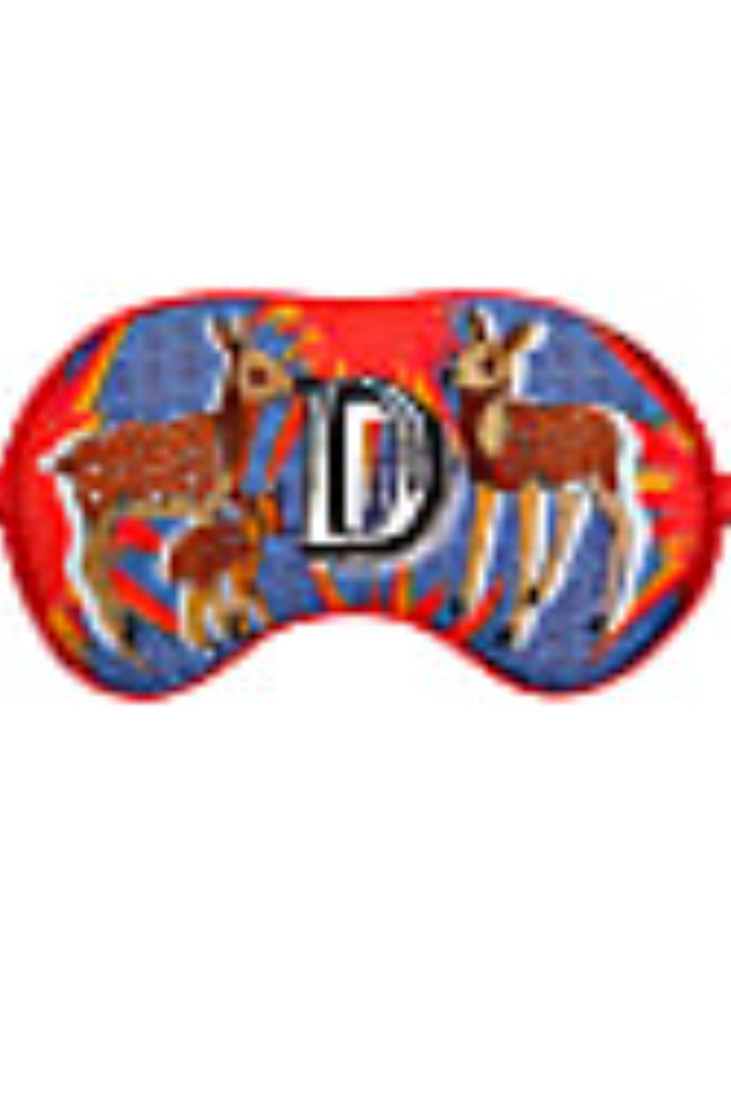 Alphabet Silk Eye Mask