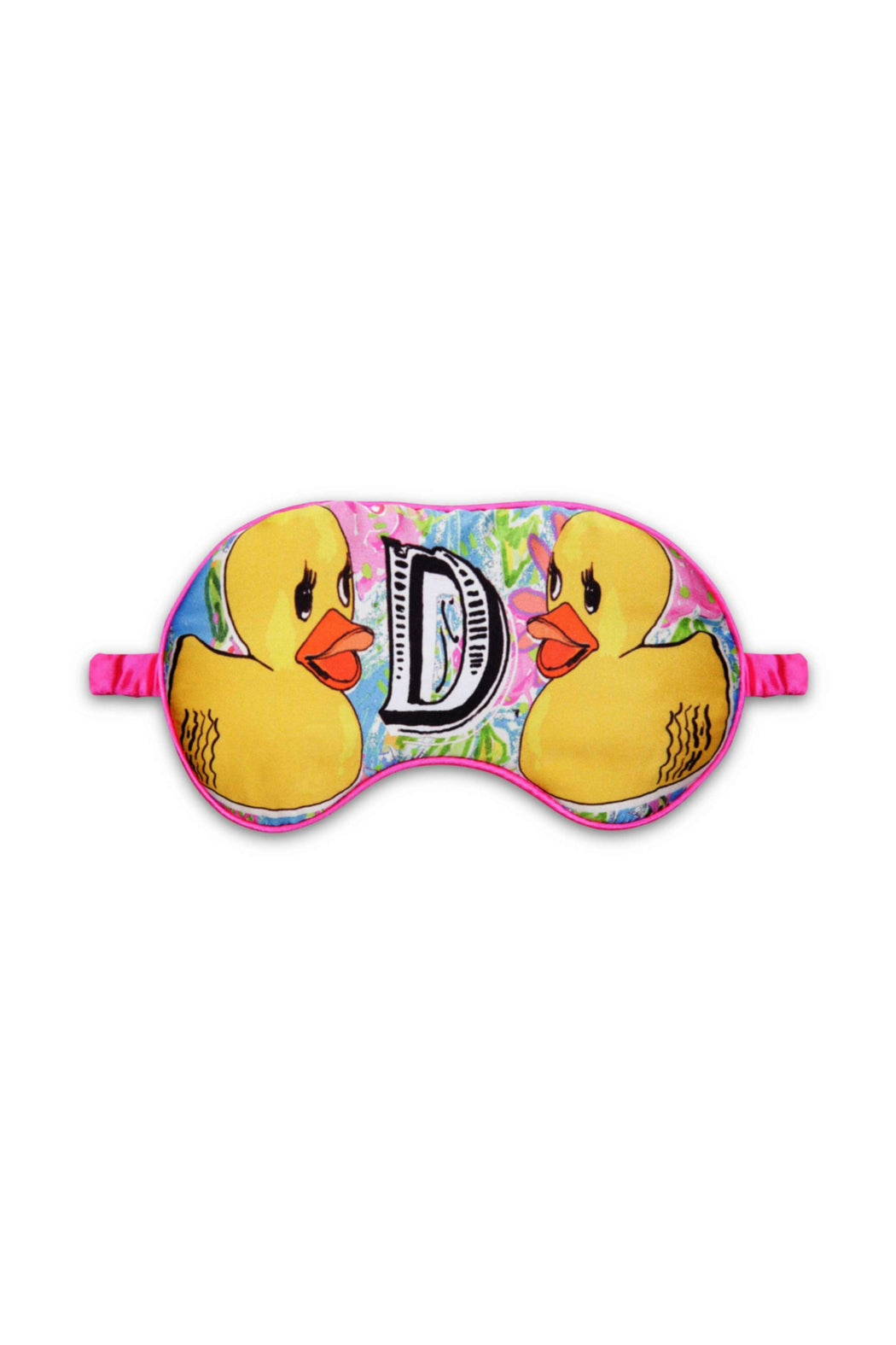 Alphabet Silk Eye Mask