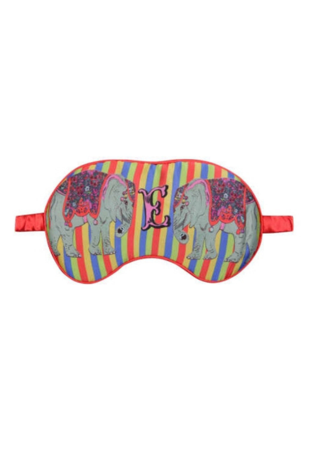 Alphabet Silk Eye Mask