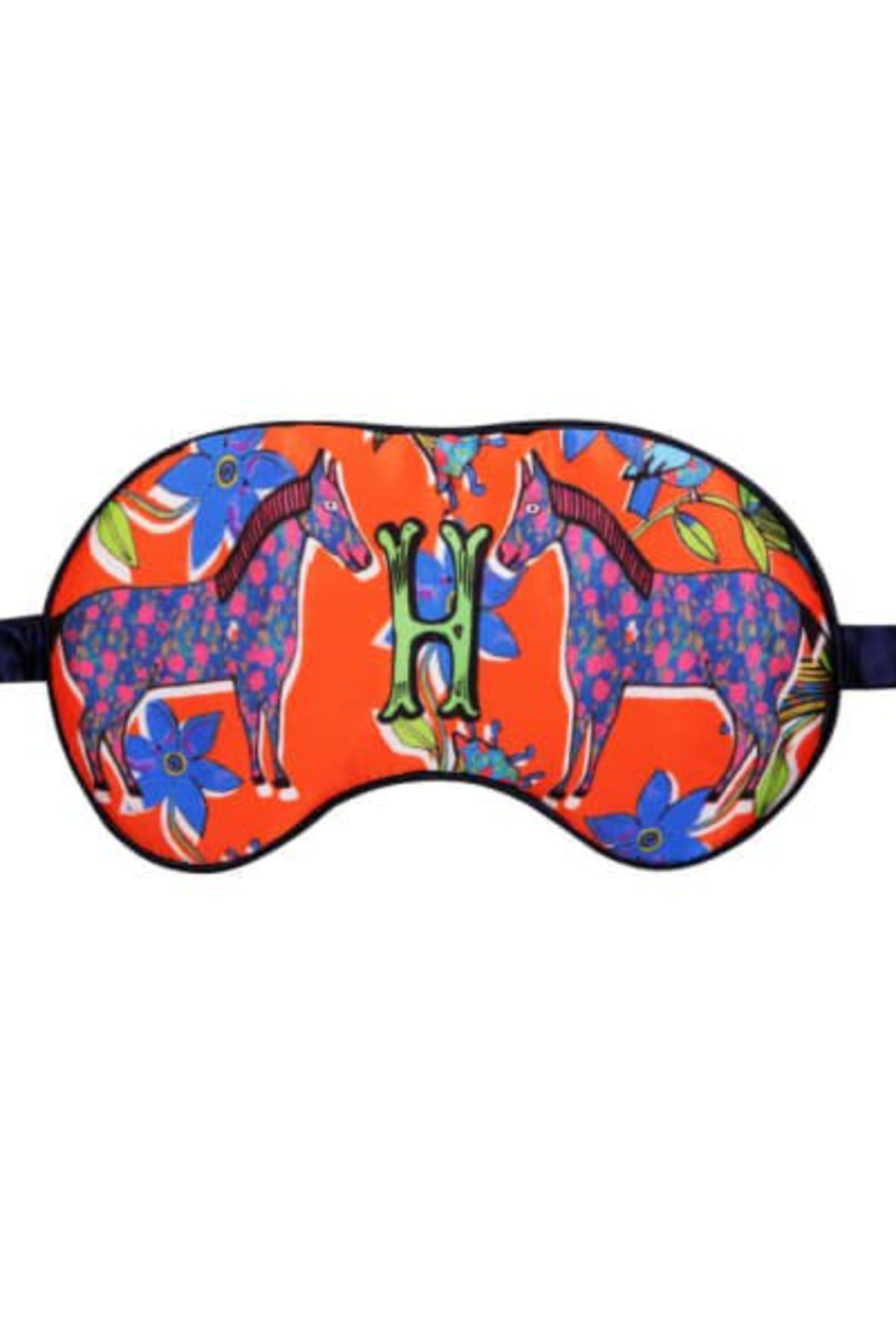Alphabet Silk Eye Mask
