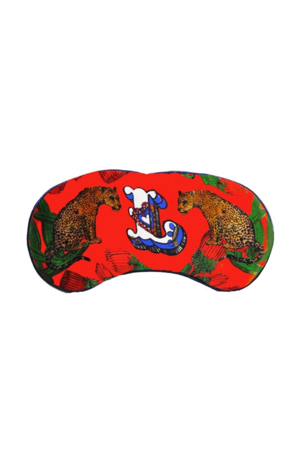 Alphabet Silk Eye Mask