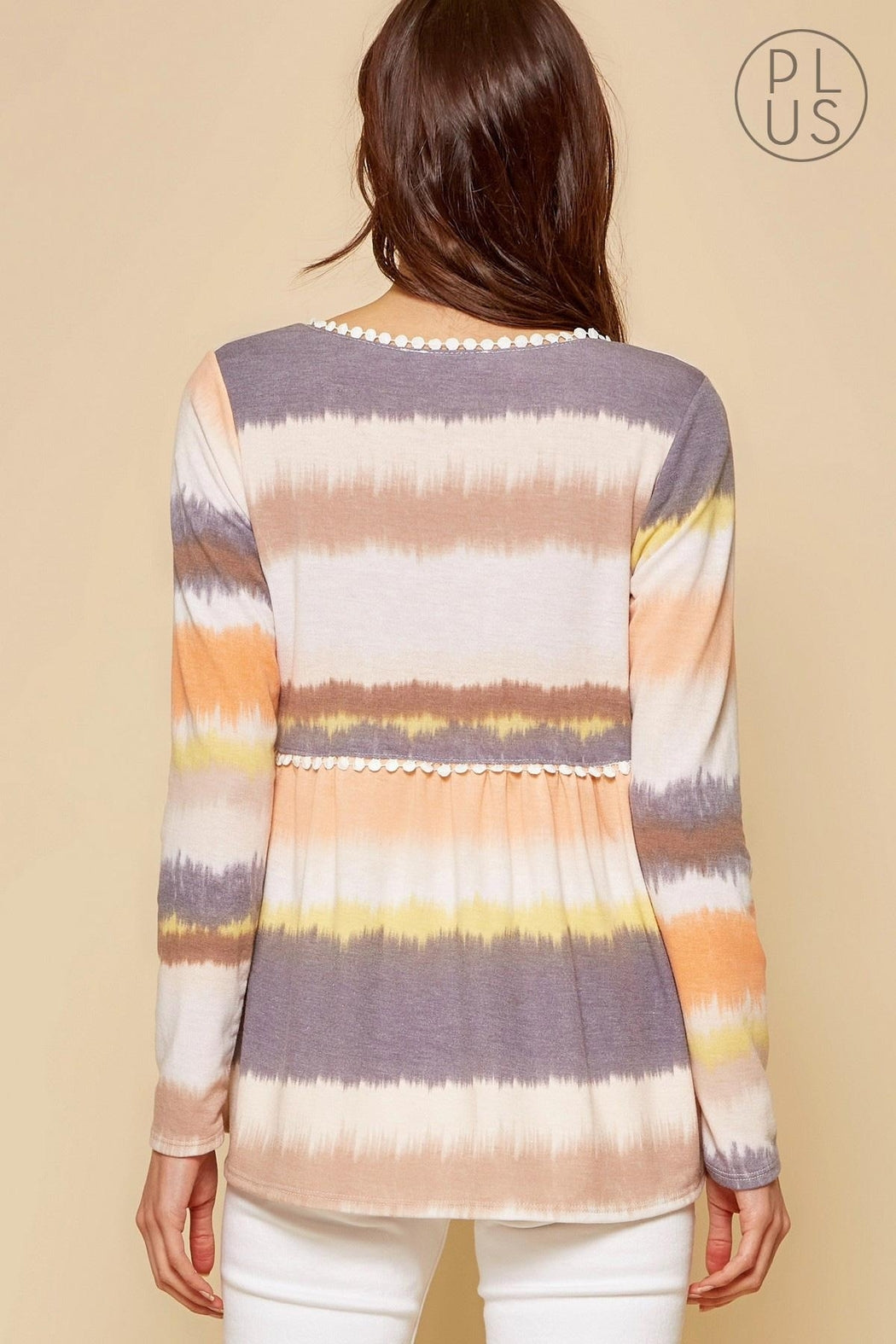 Tie-Dye Baby-Doll Top