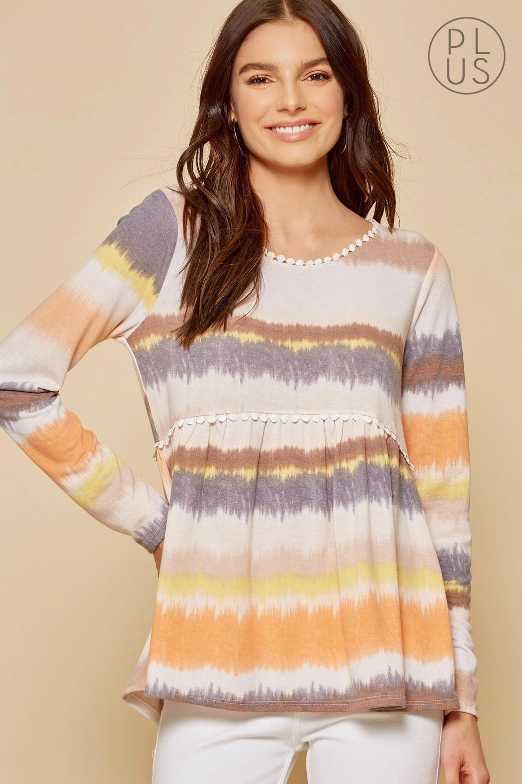 Tie-Dye Baby-Doll Top