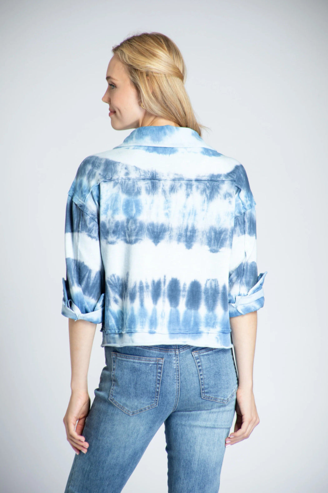Tie Dye French Terry Jacket