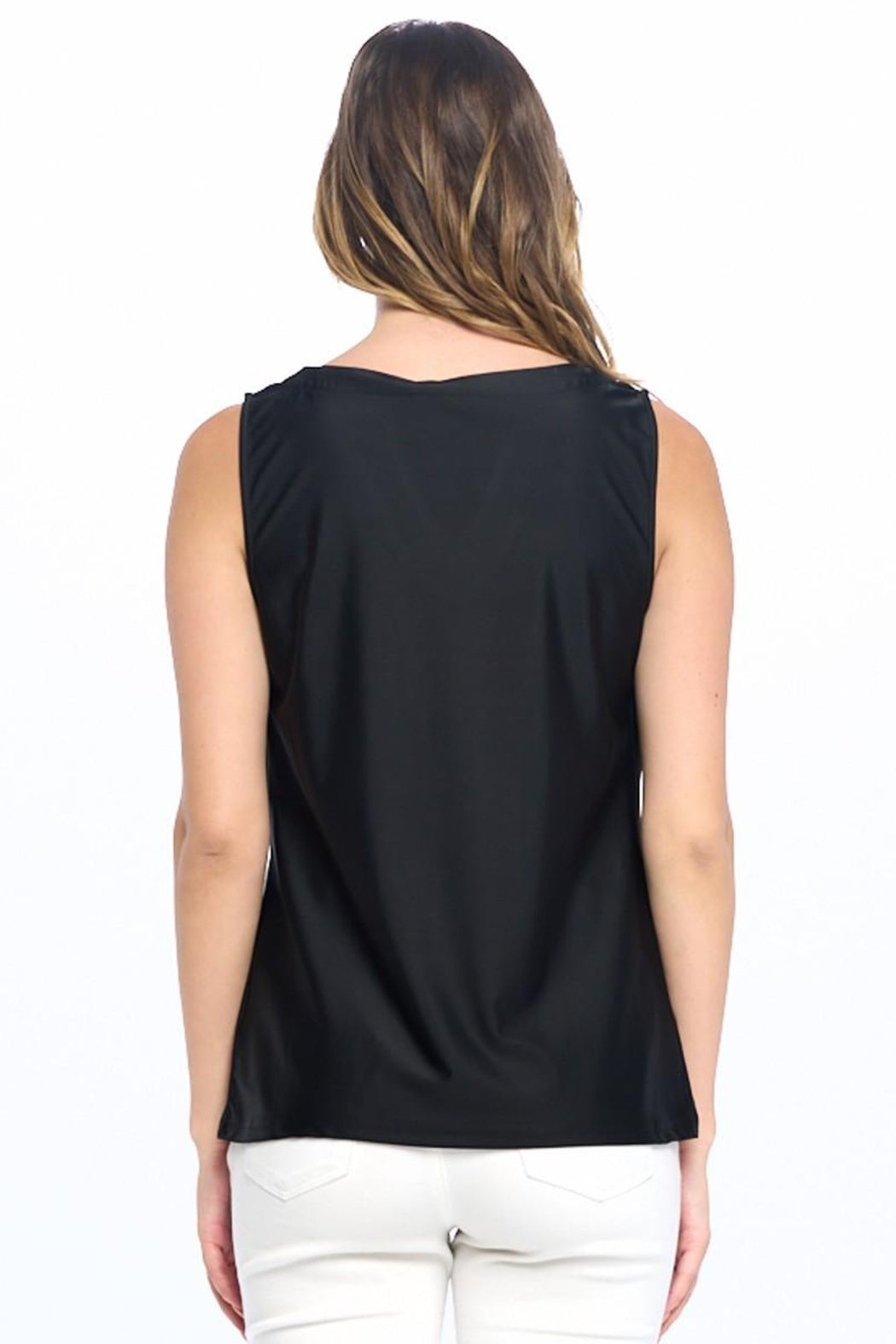 Sleeveless V-Neck Top