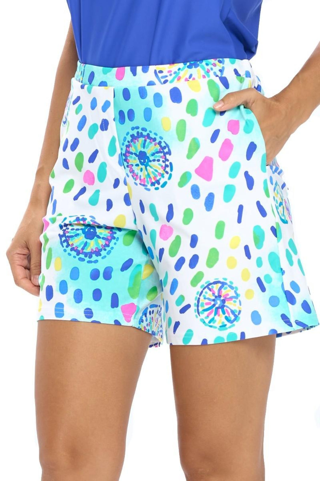 White Star Pull-On Shorts