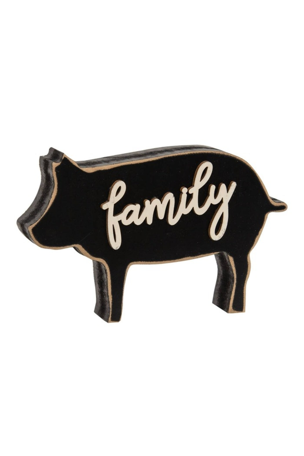 Assorted Distressed Black Animals