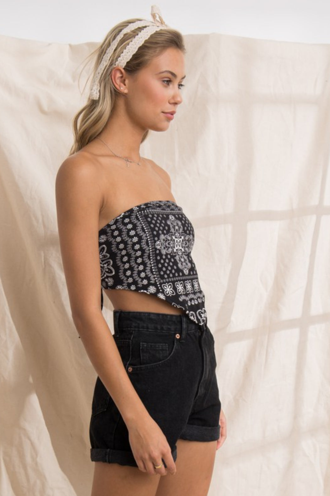 Bandana Crop Top