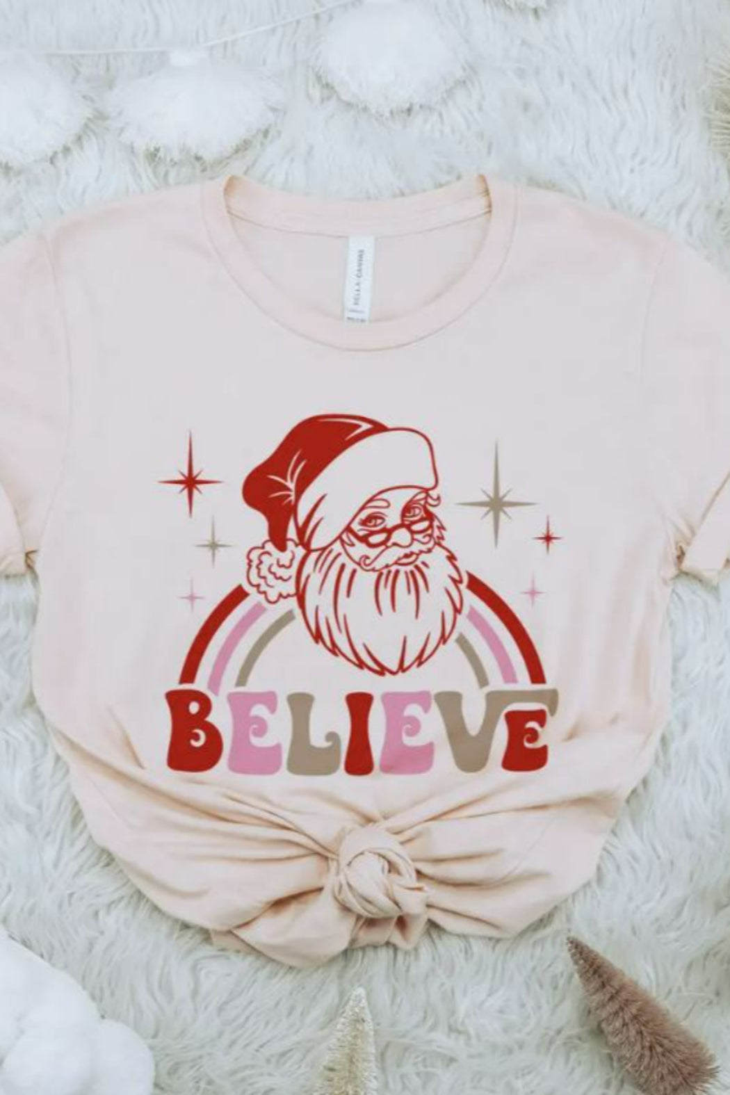 Believe Santa Tee Shirt