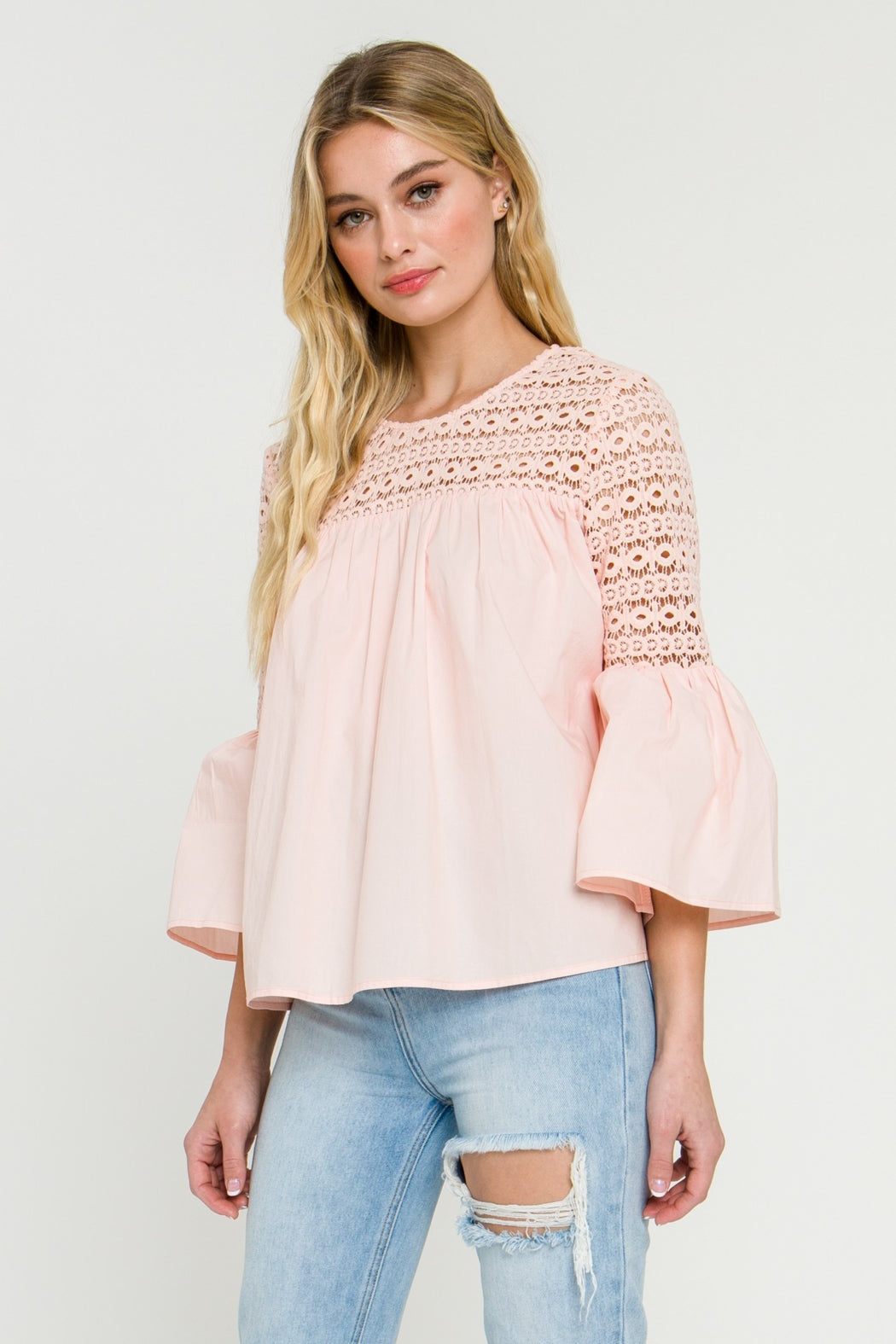 Bell Sleeve Blouse