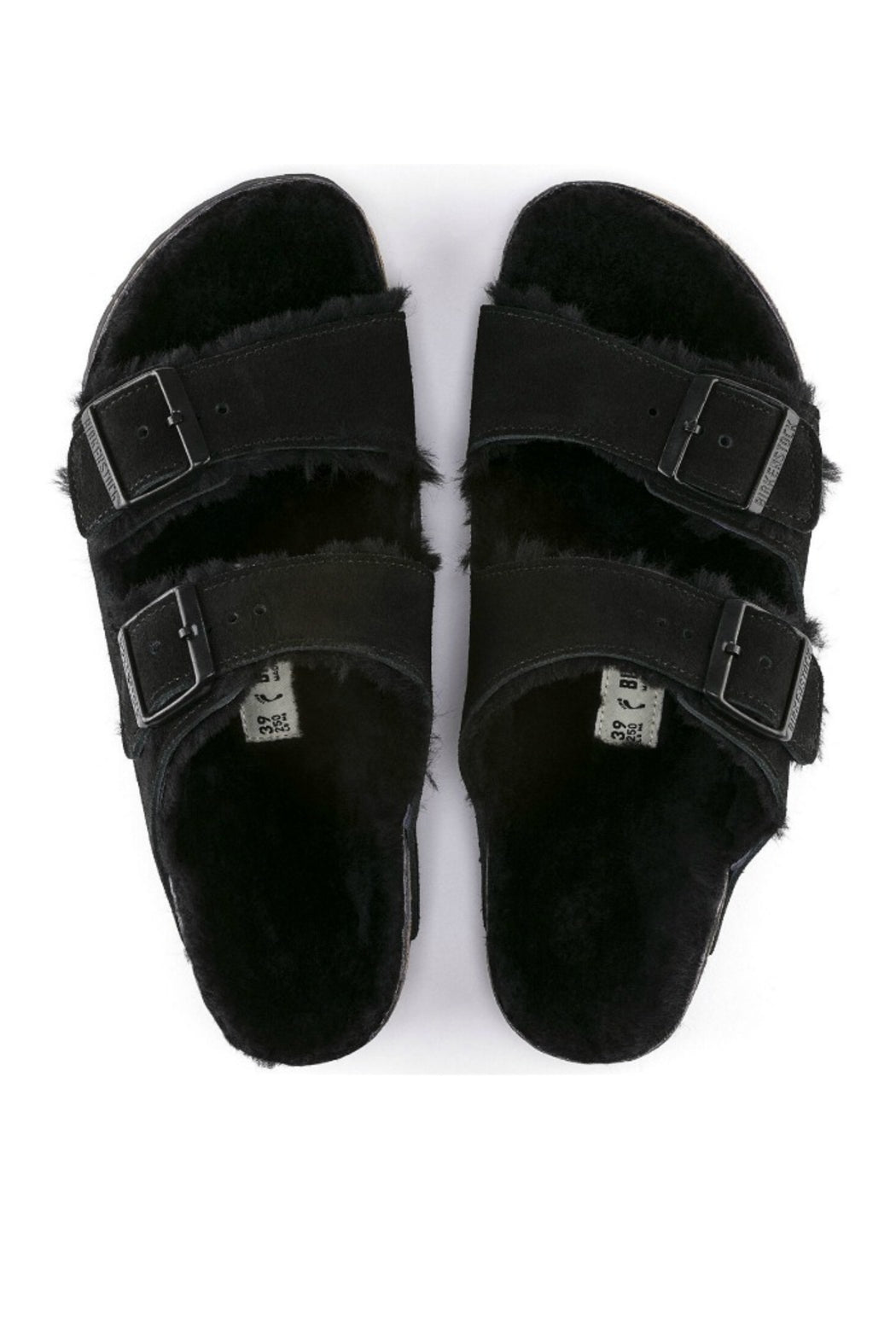 Birkenstock Arizona Shearling in Black