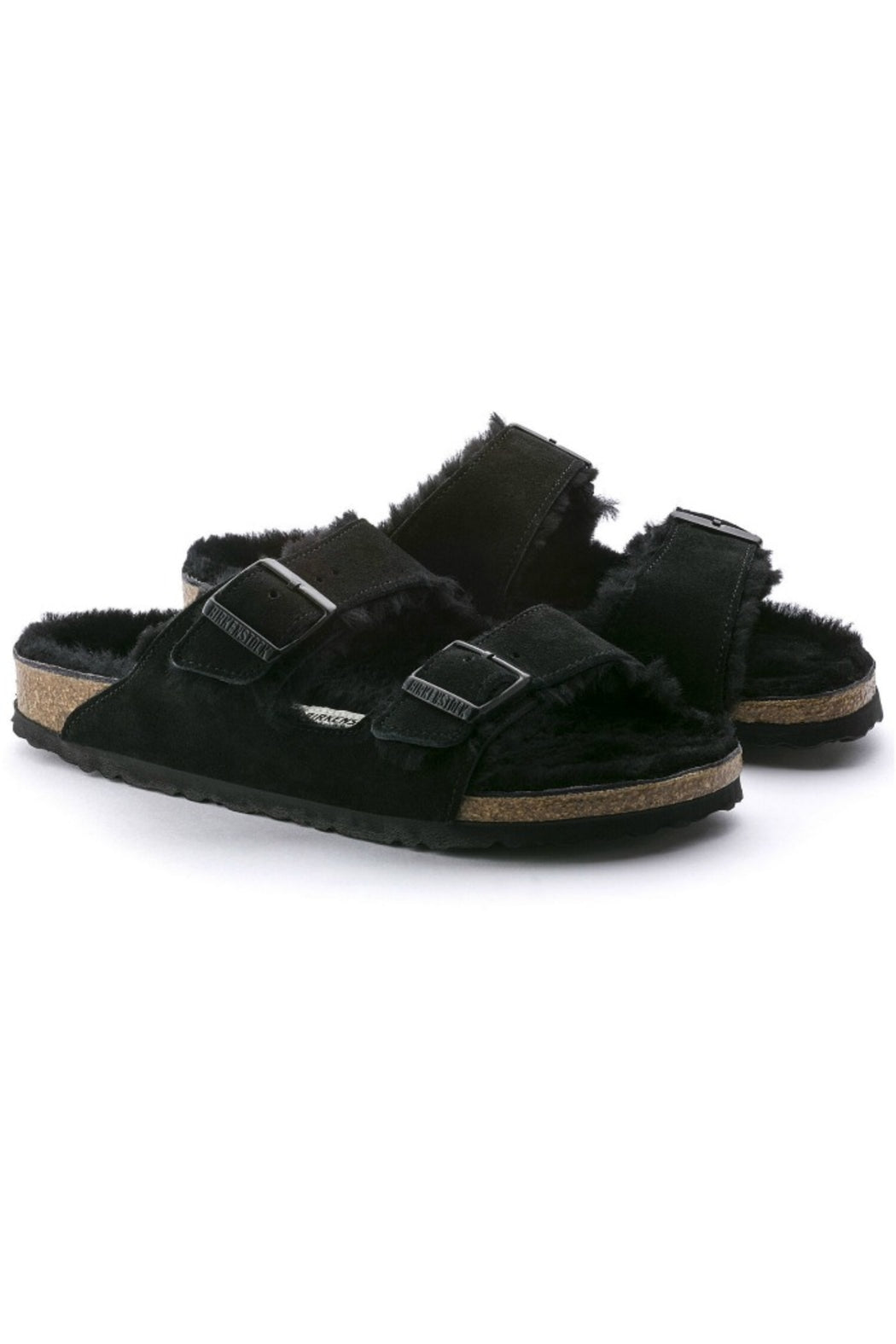 Birkenstock Arizona Shearling in Black