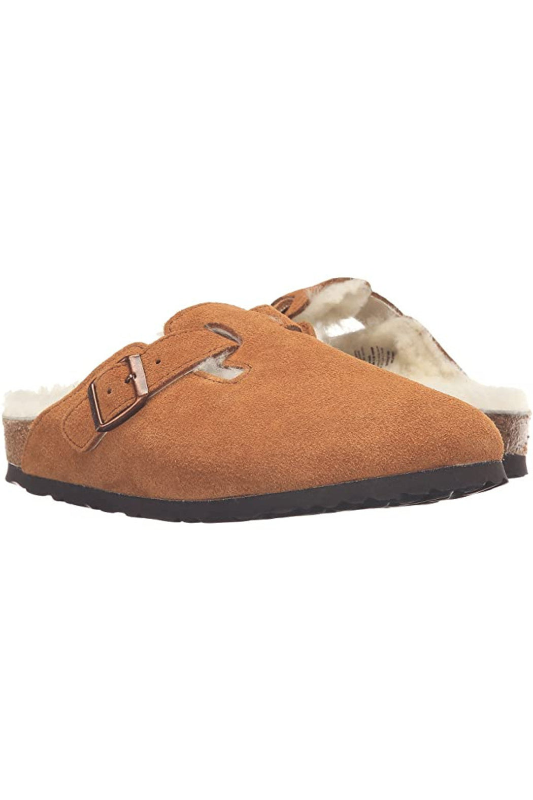 Birkenstock Boston In Mink Regular Width