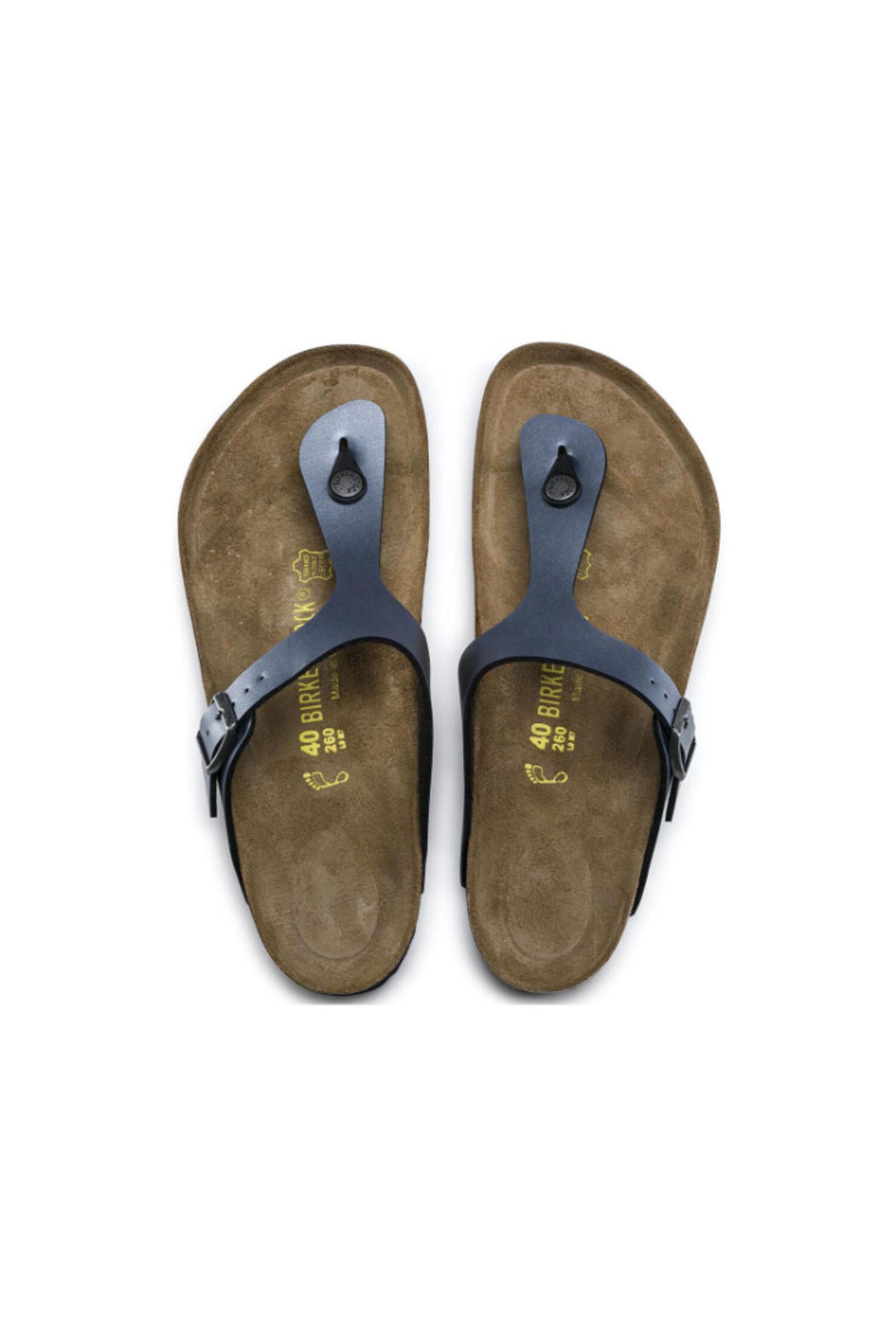 Birkenstock Gizeh Regular Width in Onyx