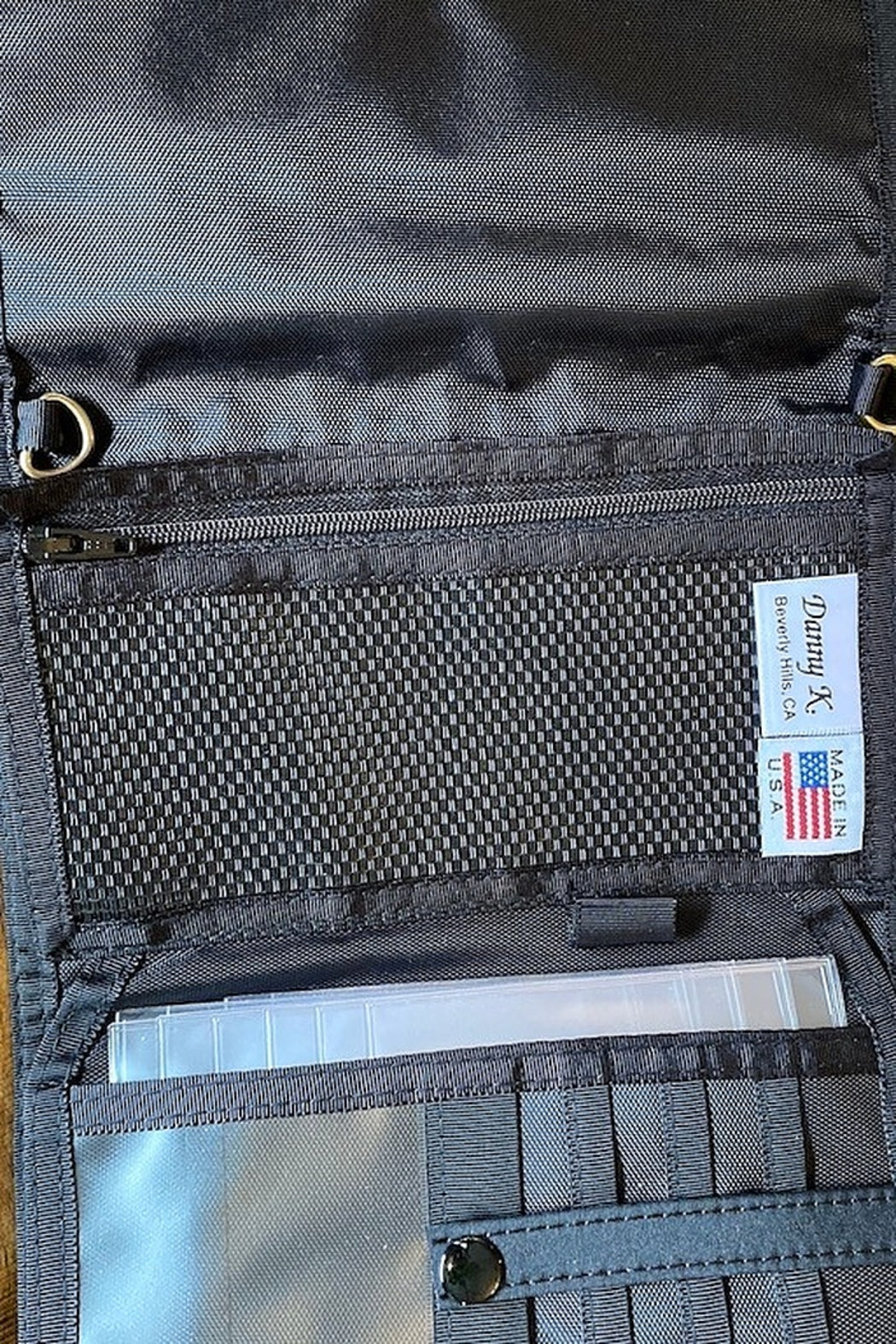 Blue Paisley Denim Wallet