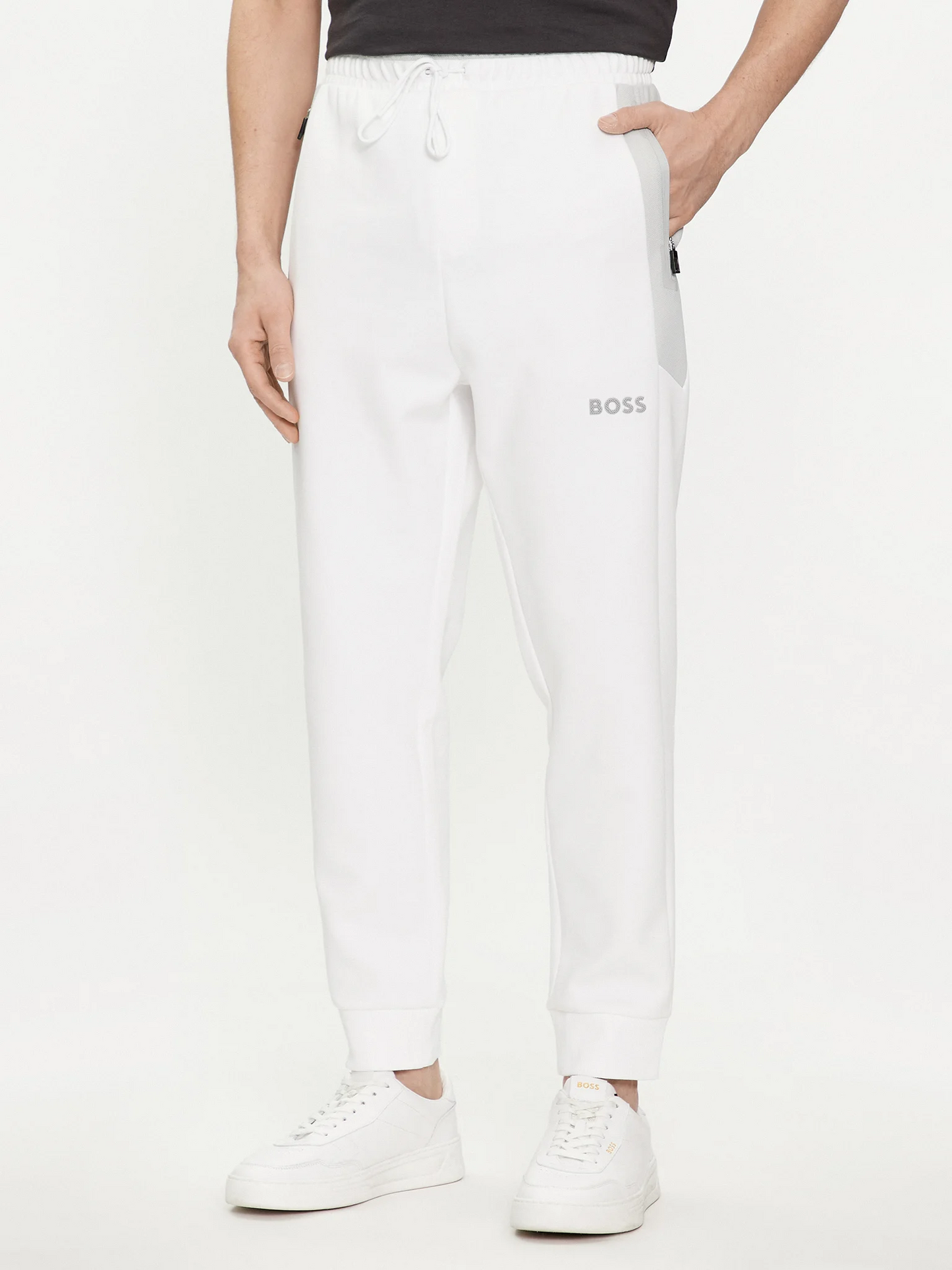 Boss Tracksuit Bottoms with 3D-Molded Logo