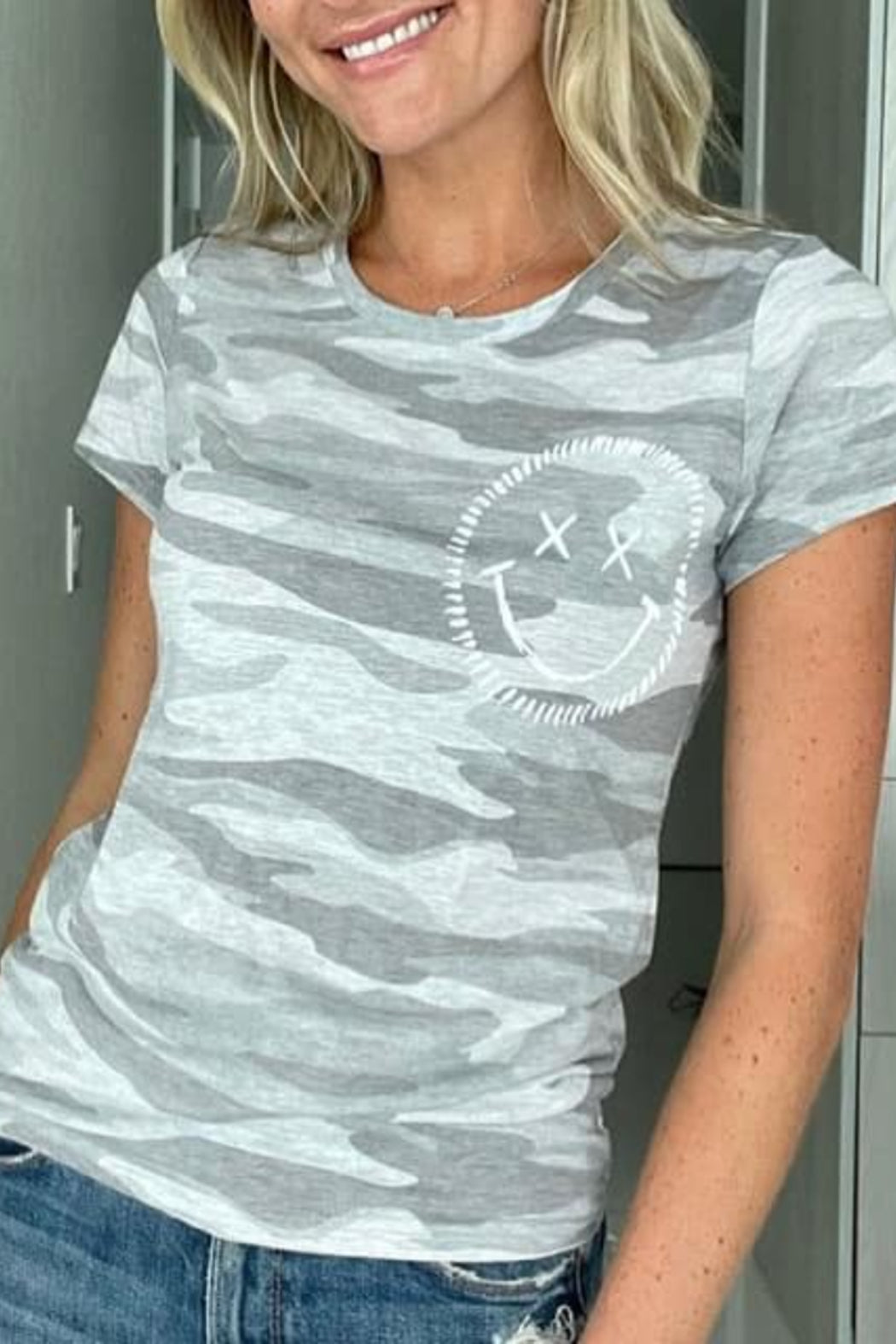Camo Smile Tee