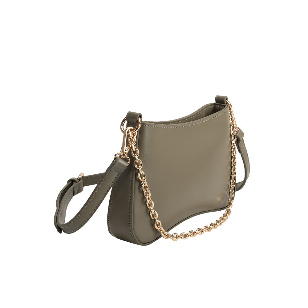 Alaia Sage Small Crossbody
