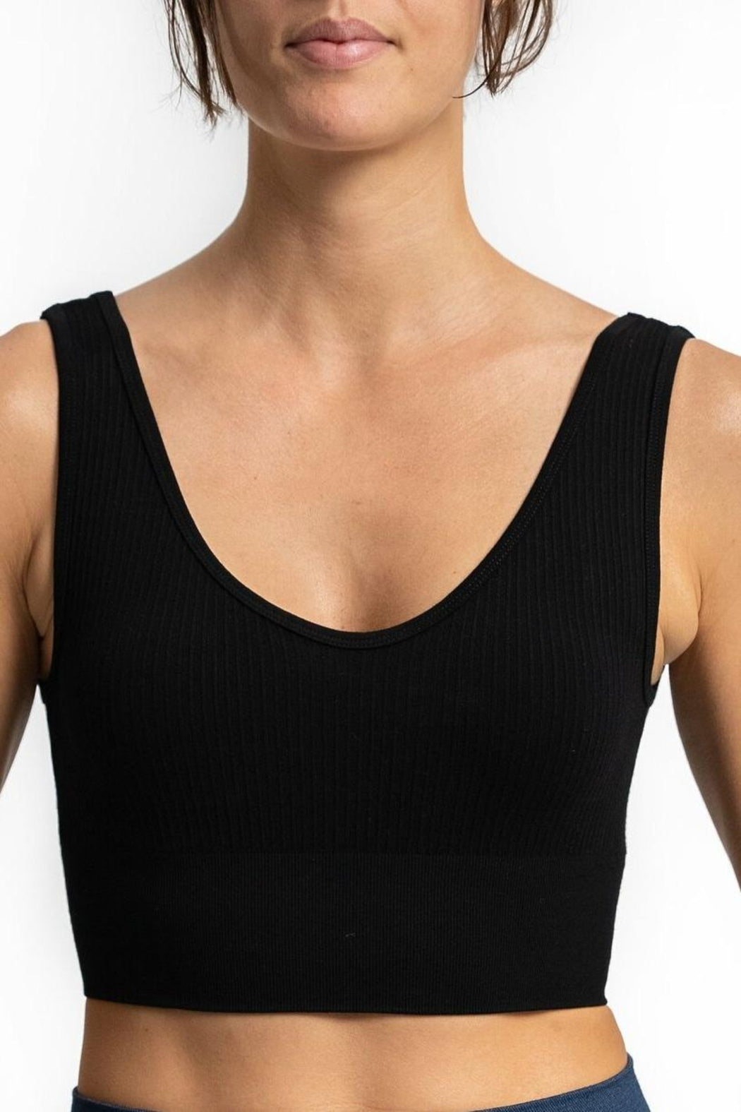 One Sized Ribbed Bra