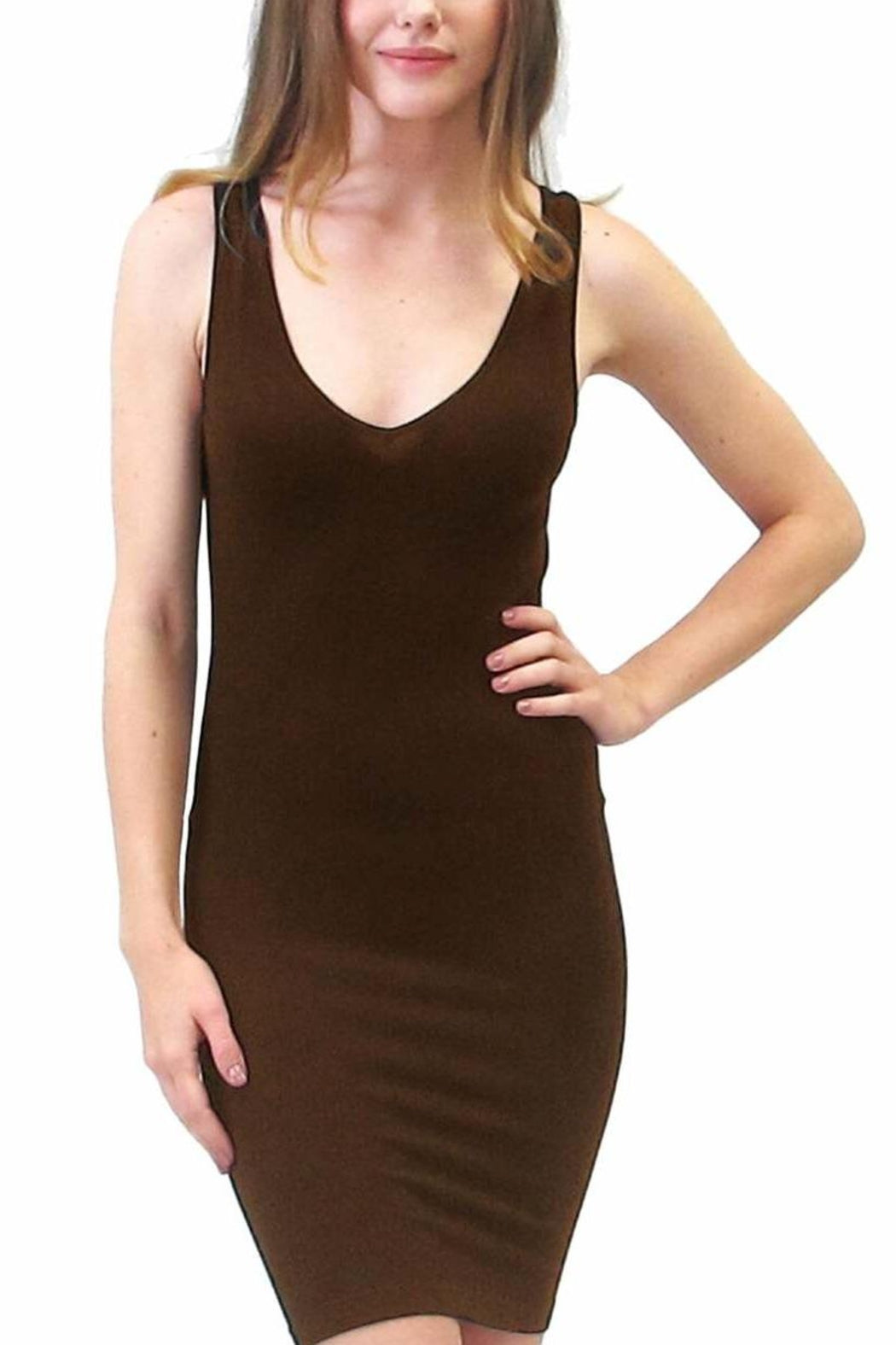 Seamless V-Neck/scoop Tank