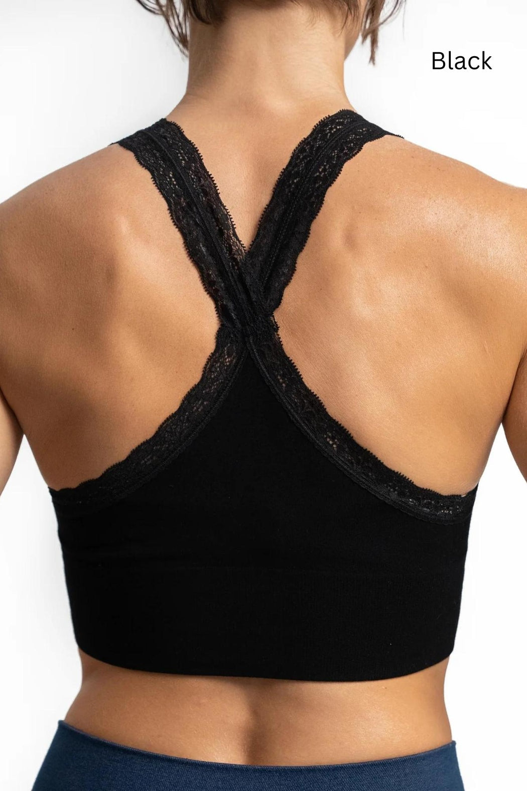 Y-Back Lace Bralette