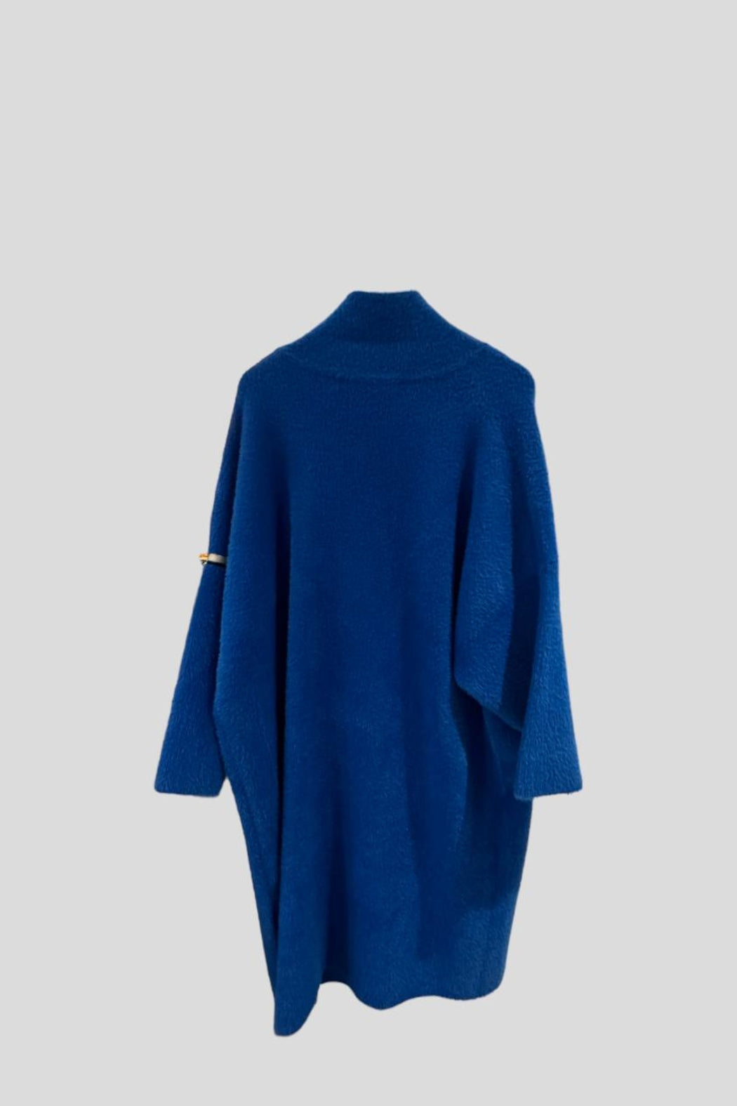 Blue Fuzzy Long Coat