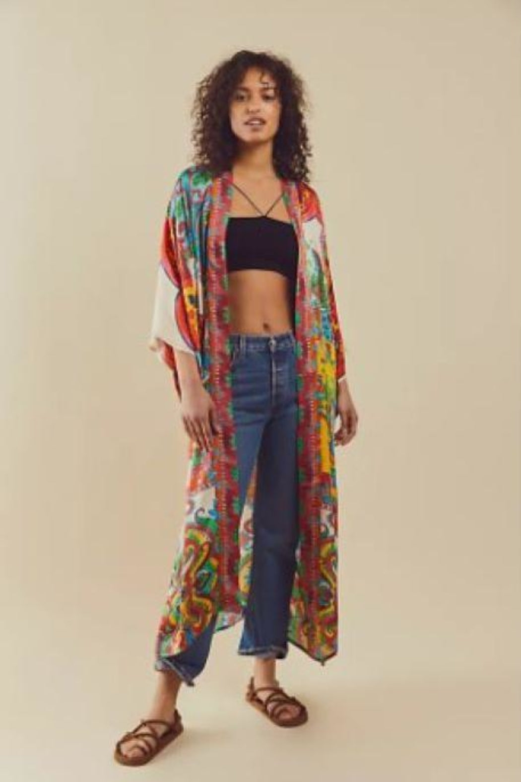Bungalow Beauty Maxi Kimono
