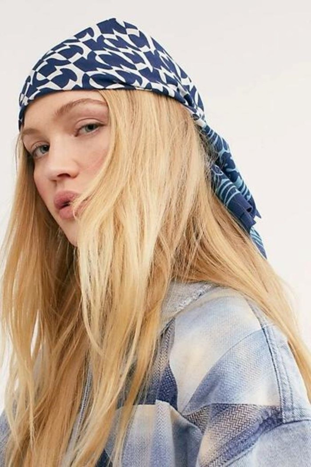 Voyager Block Print Bandana