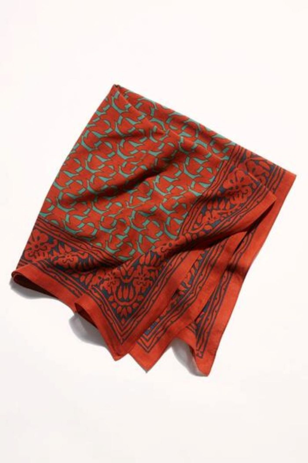 Voyager Block Print Bandana
