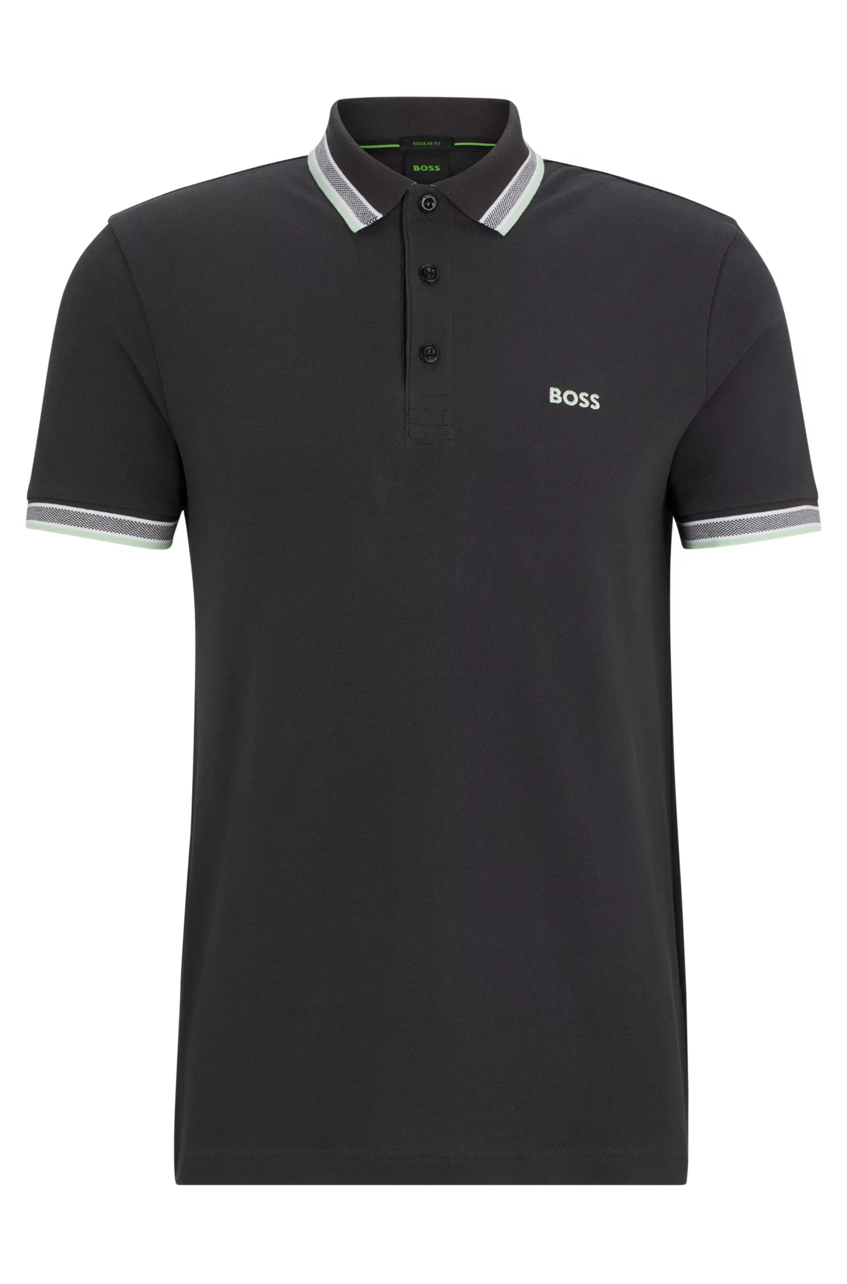 BOSS Paddy Polo with Contrast Logo Details