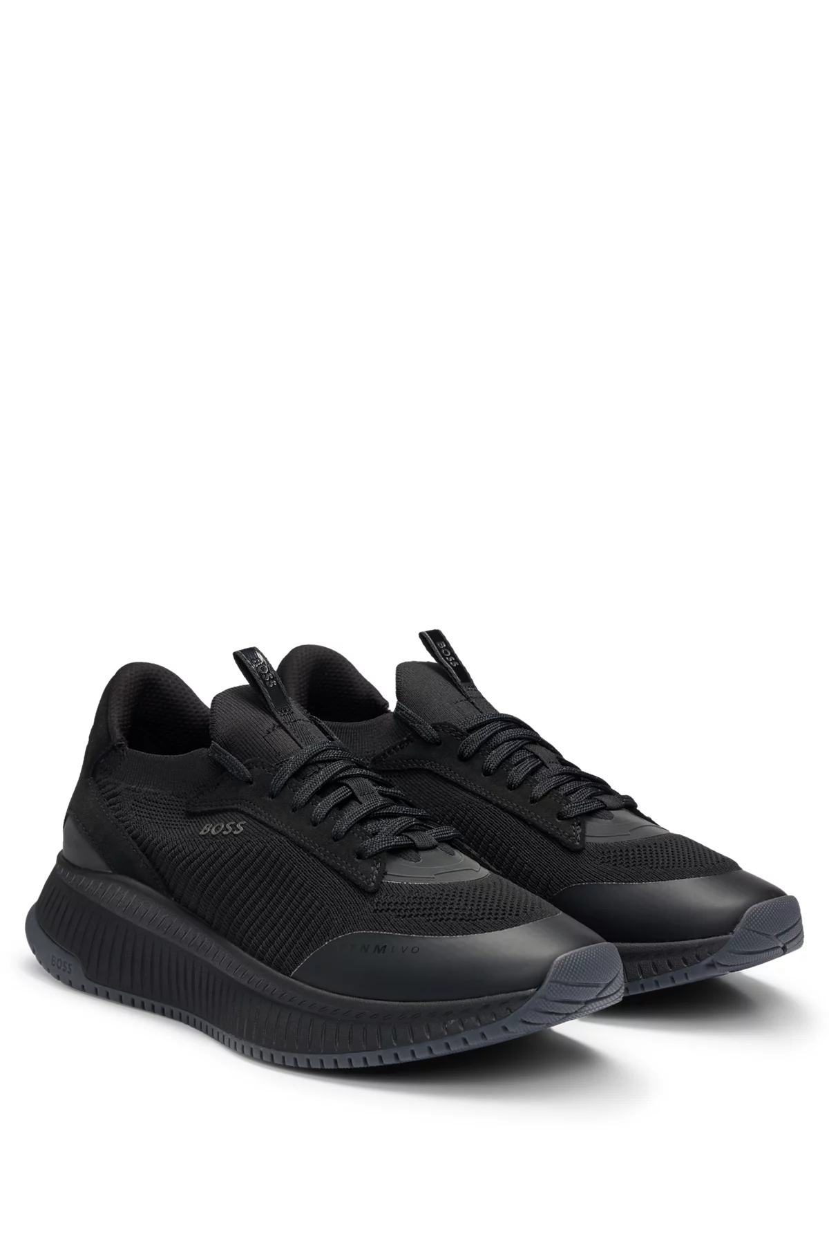 Boss Sock Trainers with Fishbone Sole