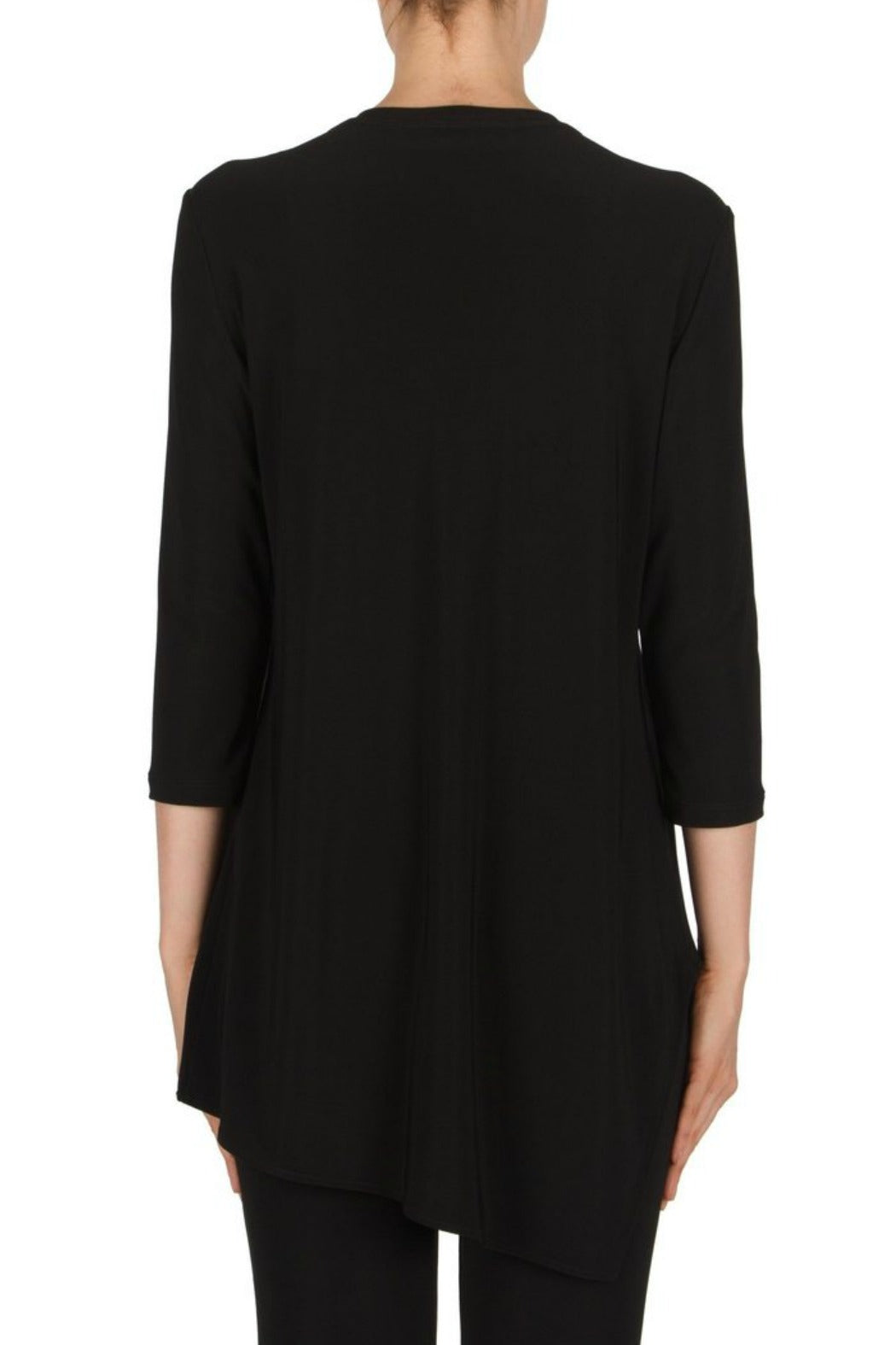 The Asymmetric 3/4 Sleeve Layered Tunic