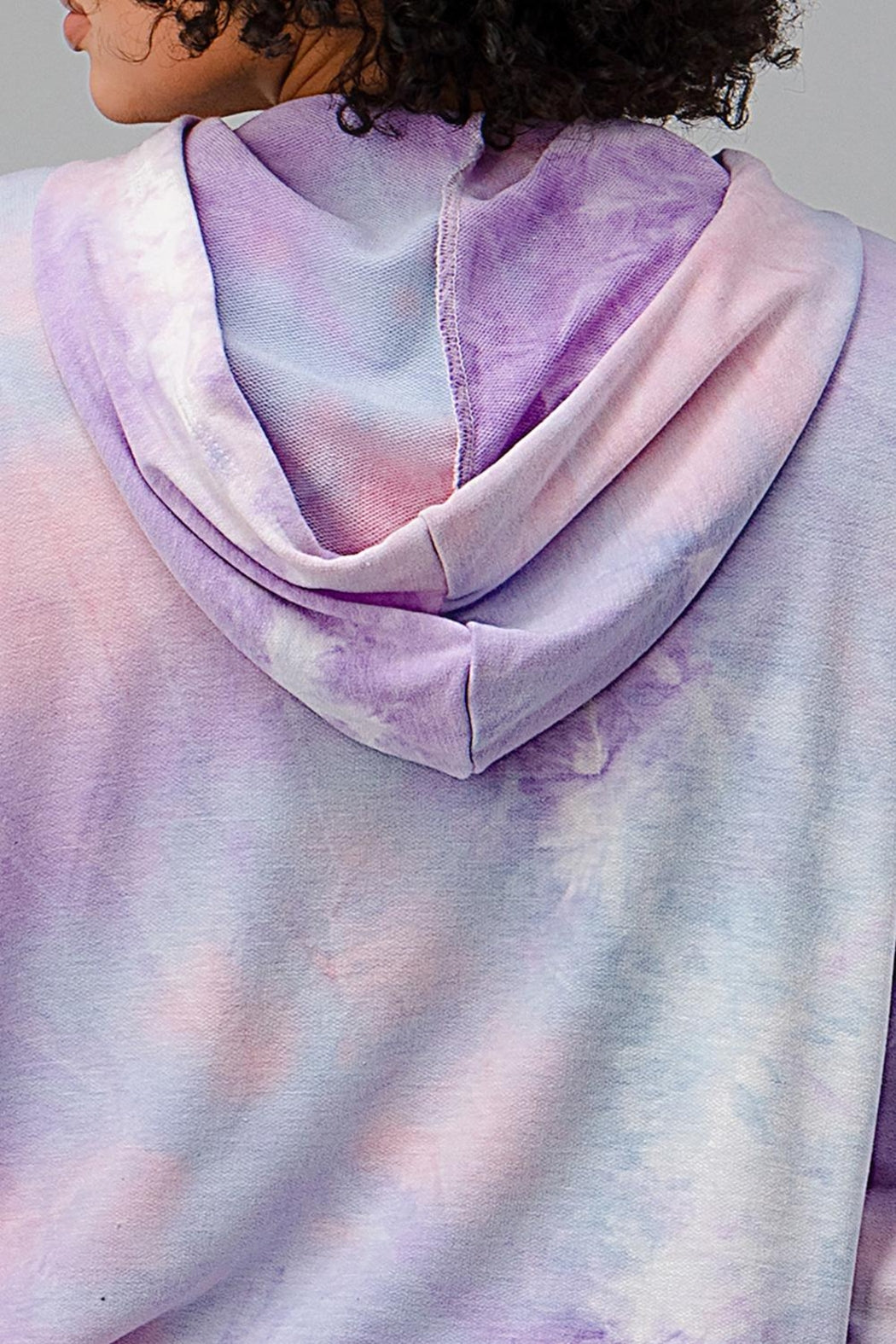 Tie Dye Hooded Sweat Shirts Jogger Lounge Wear Set