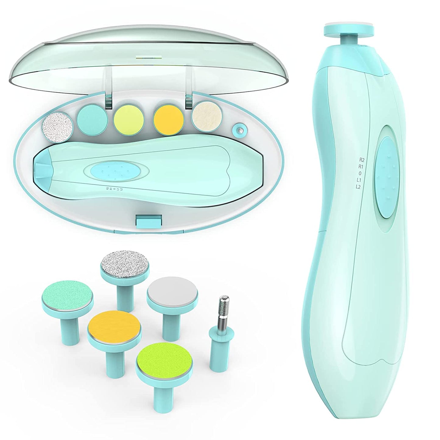 Baby Safe Nail File Trimmer Set- 2 Colors