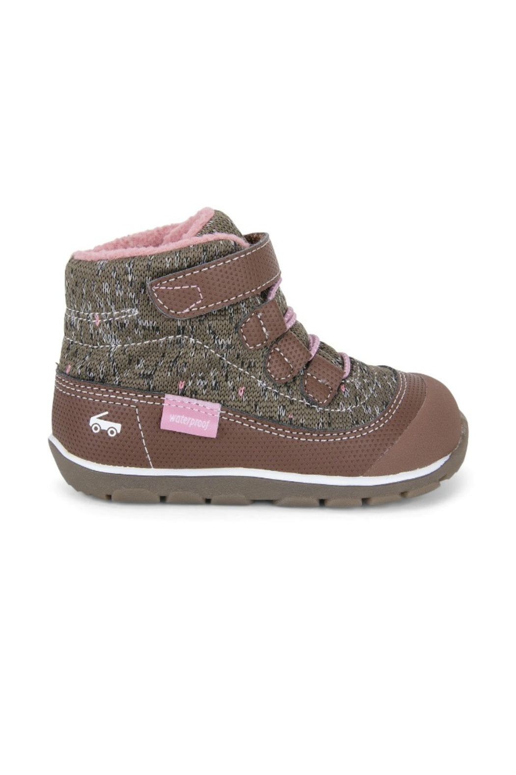 See Kai Run Sam Waterproof in Green/Brown