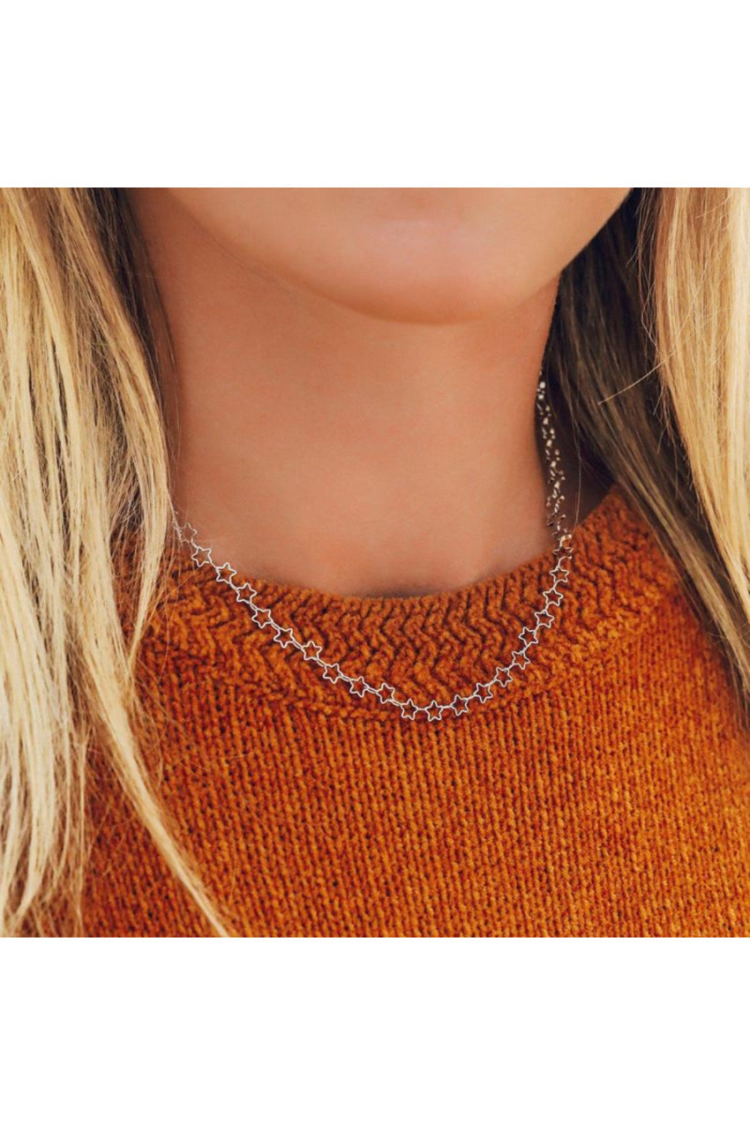 Seeing Stars Choker-Silver