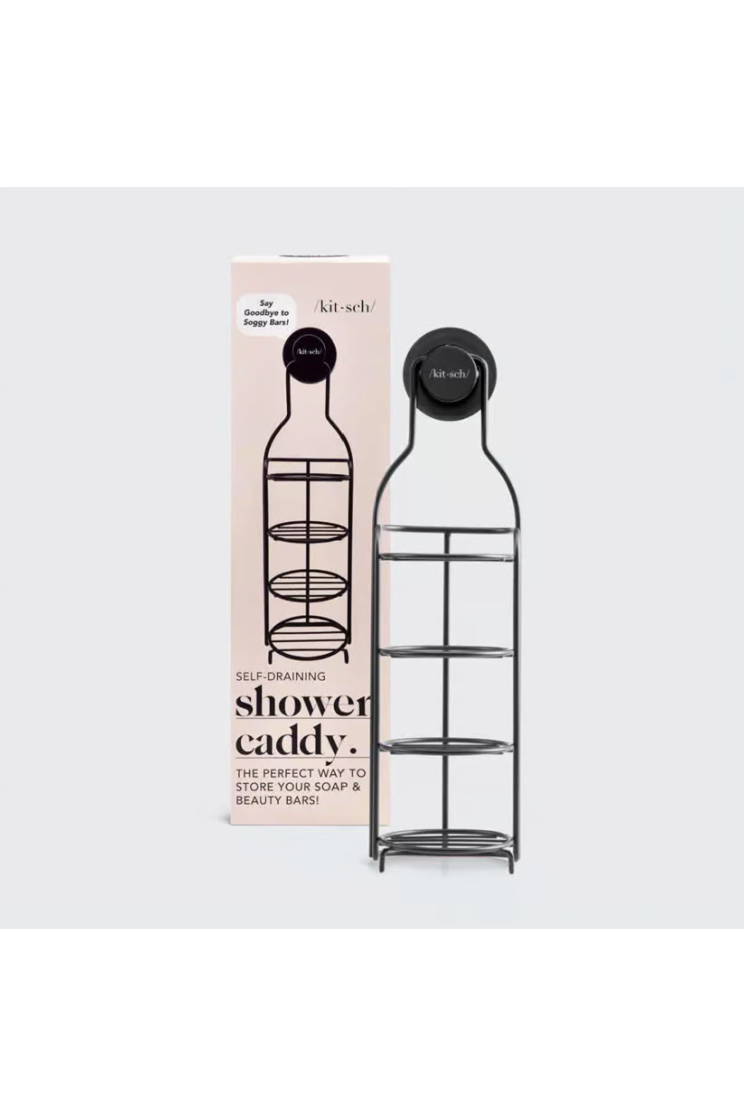 Self-Draining Shower Caddy