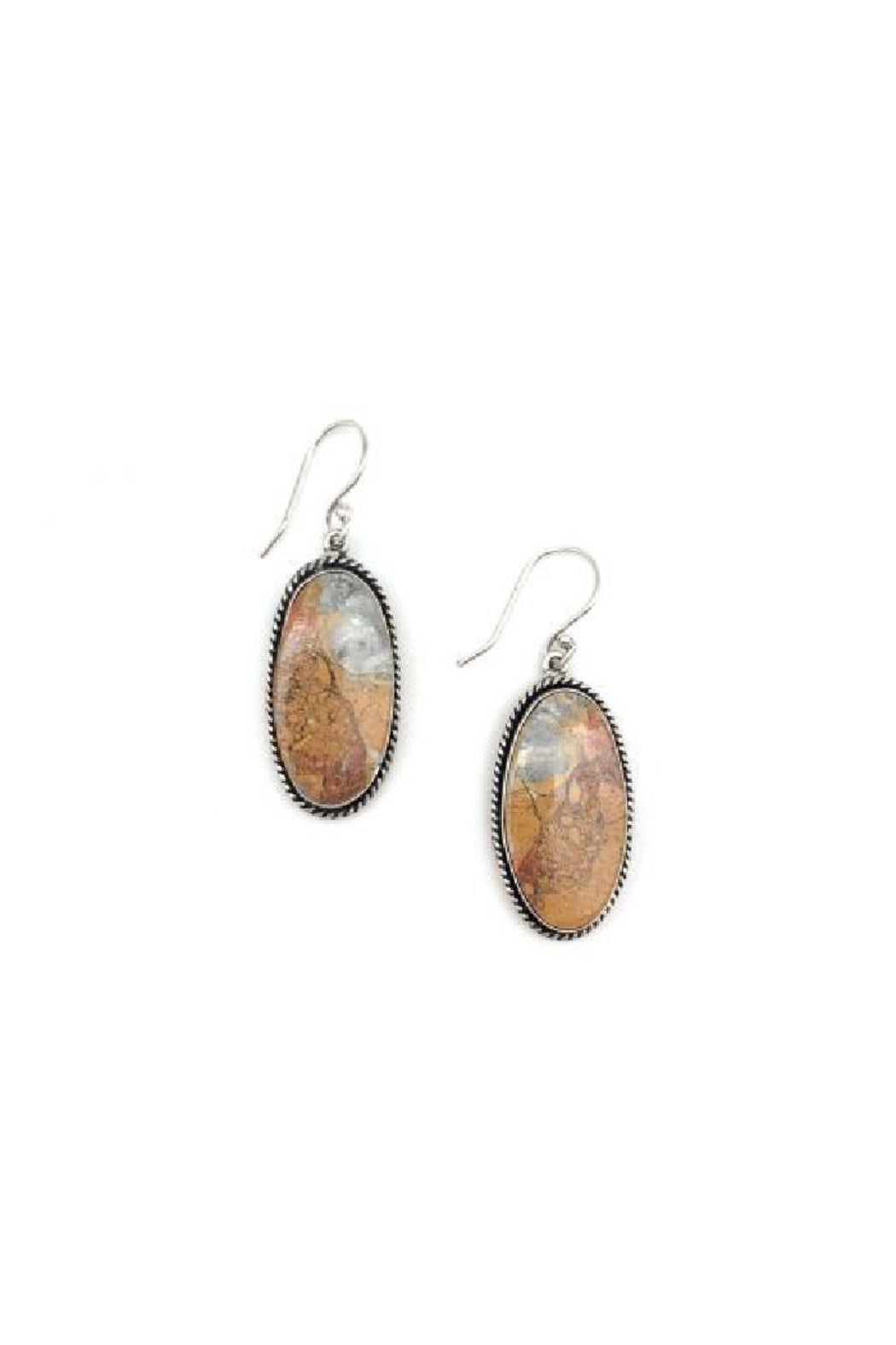 Semi Precious Stone Earrings