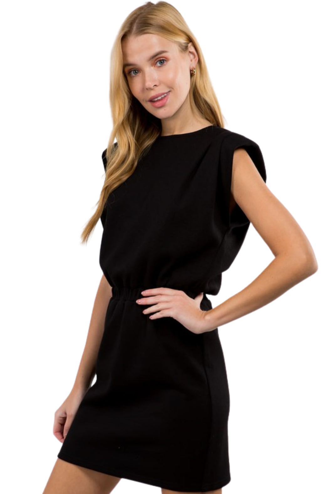 Shoulder Pad Dress
