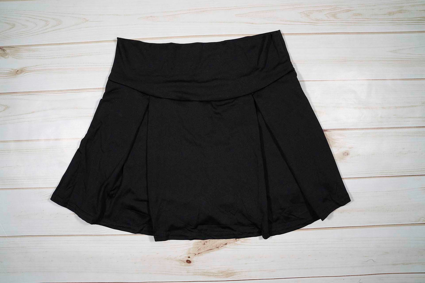 Women's High Waist Active Skirt with Built-in Shorts