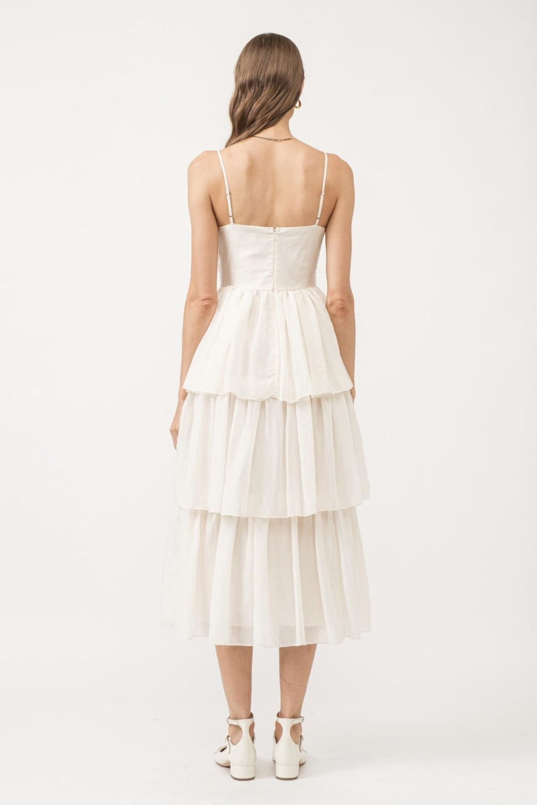 Tiered Midi Dress